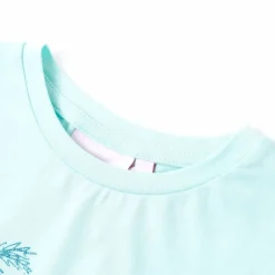 Kindershirt 128 lichtzeeblauw><noscript><img width=