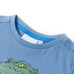 Kleding & Accessoires*vidaXL Kindershirt 128 midden Blauw