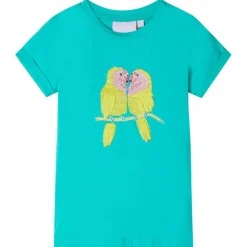 Kleding & Accessoires*vidaXL Kindershirt 116 mintkleurig Mintgroen
