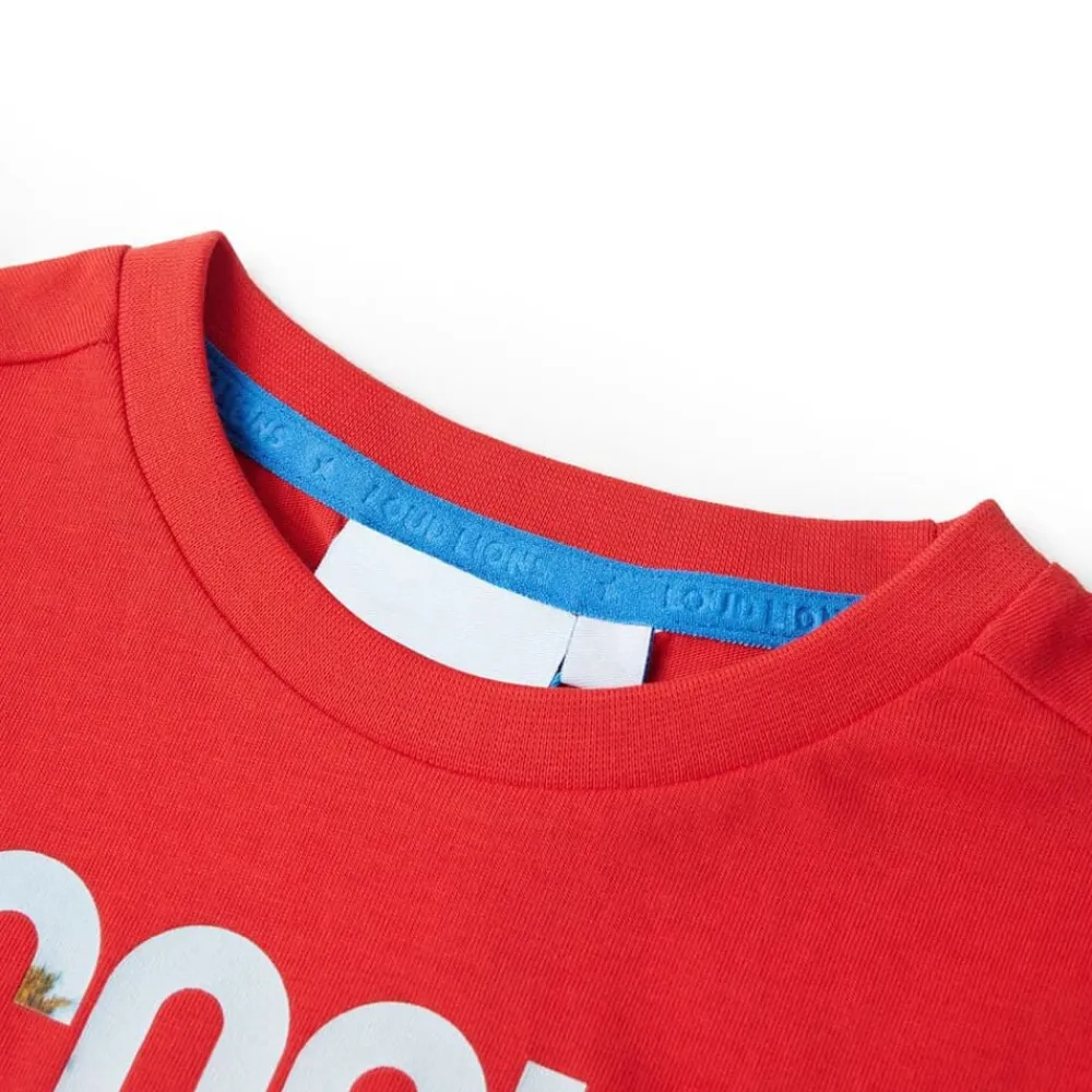 Kleding & Accessoires*vidaXL Kindershirt 104 Rood