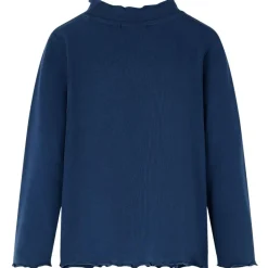 Kleding & Accessoires*vidaXL Kindershirt lange mouwen 104 Marineblauw