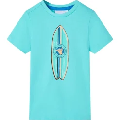 Kindershirt met korte mouwen 116 zeeblauw>vidaXL Clearance