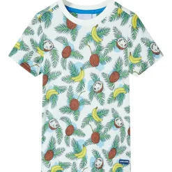 Kleding & Accessoires*vidaXL Kindershirt met korte mouwen 128 meerkleurig