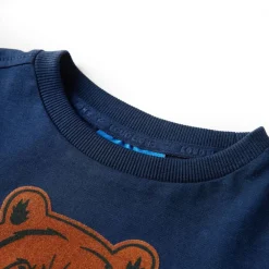 Kleding & Accessoires*vidaXL Kindershirt met lange mouwen 92 Marineblauw