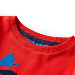 Kleding & Accessoires*vidaXL Kindershirt met lange mouwen 104 Rood