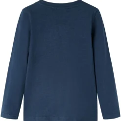 Kindershirt met lange mouwen 104 gemêleerd marineblauw>vidaXL Hot
