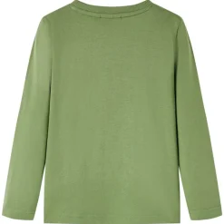 Kleding & Accessoires*vidaXL Kindershirt met lange mouwen 104 lichtkleurig Kaki