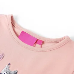 Kleding & Accessoires*vidaXL Kindershirt met lange mouwen 92 lichtroze