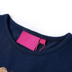 Kleding & Accessoires*vidaXL Kindershirt met lange mouwen 92 Marineblauw