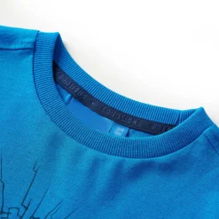 Kindershirt met lange mouwen 92 kobaltblauw><noscript><img width=