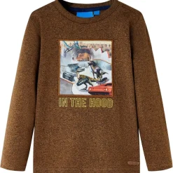 Kindershirt met lange mouwen 104 gemêleerd kleur>vidaXL