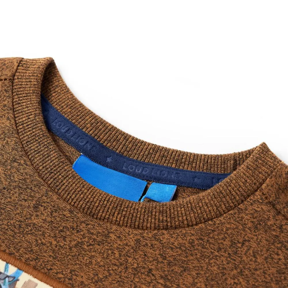 Kindershirt met lange mouwen 104 gemêleerd kleur>vidaXL