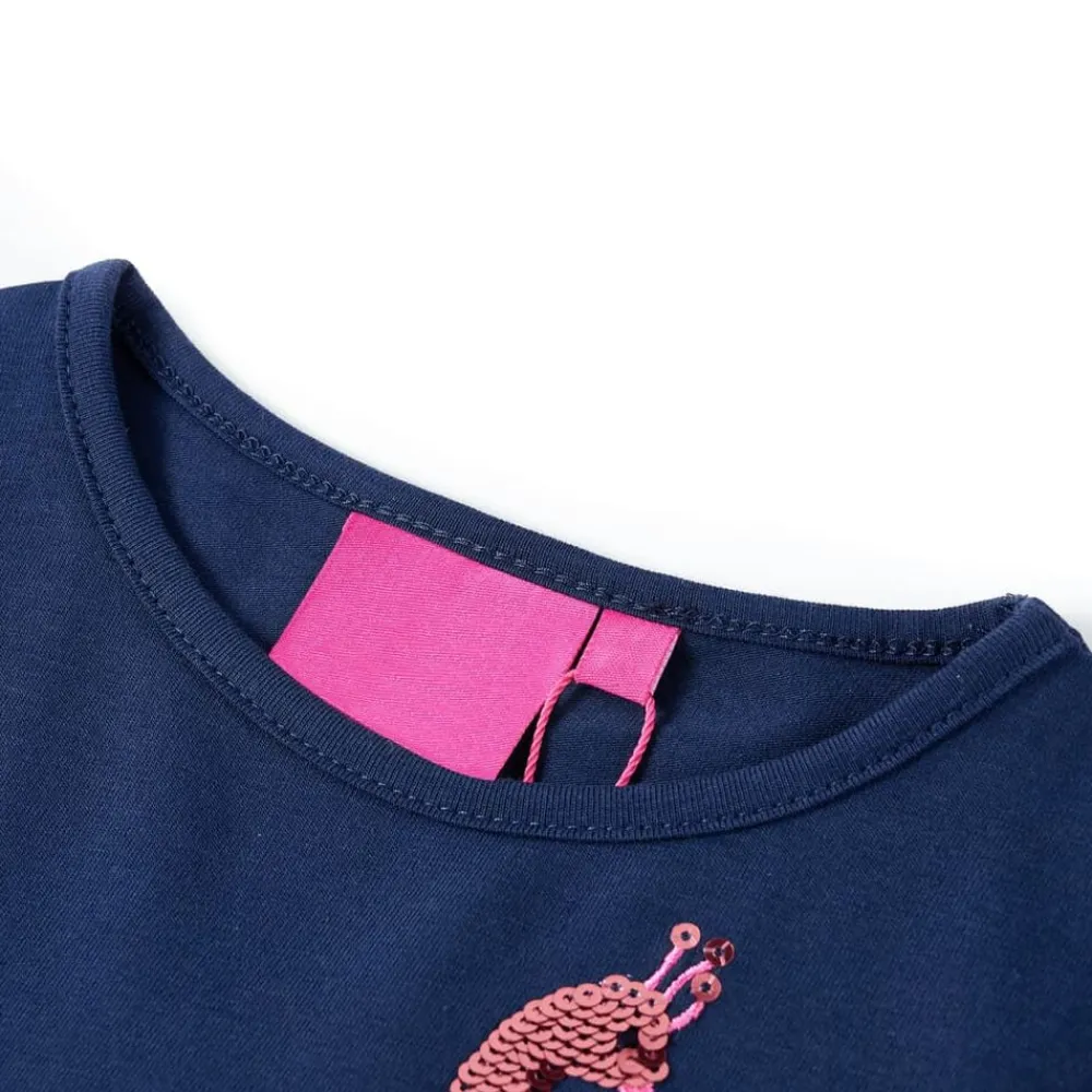 Kindershirt met lange mouwen 104 marine>vidaXL Online