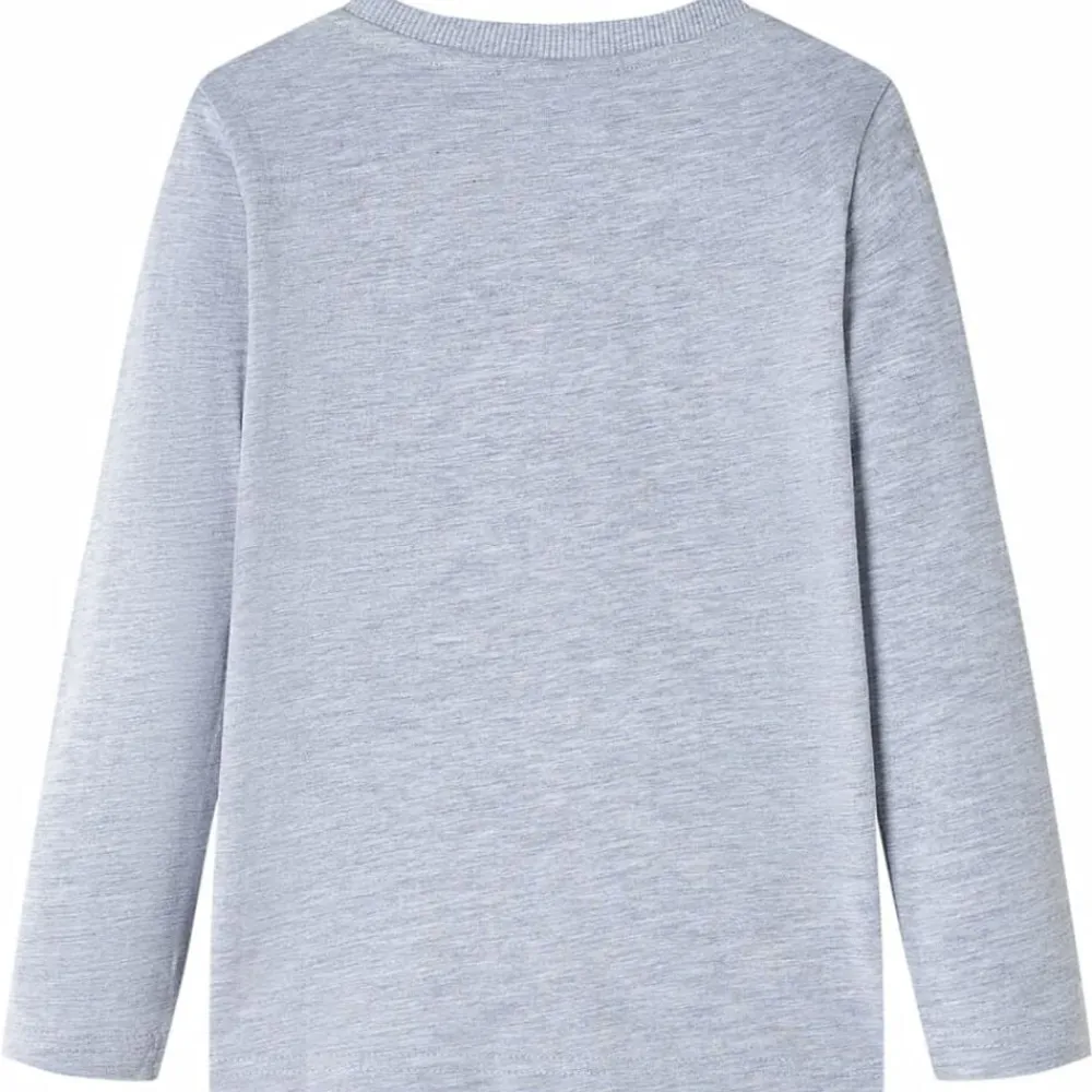 Kleding & Accessoires*vidaXL Kindershirt met lange mouwen 104 gemêleerd Grijs