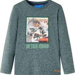Kindershirt met lange mouwen 104 gemêleerd>vidaXL Clearance