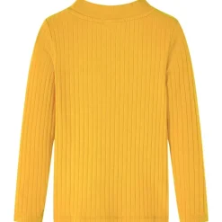 Kindershirt met lange mouwen geribd 92 donker kleurig>vidaXL New
