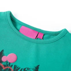 Kleding & Accessoires*vidaXL Kindershirt met lange mouwen 104 felgroen Heldergroen