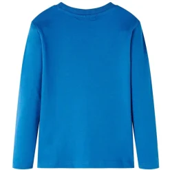 Kindershirt met lange mouwen 104 petrol>vidaXL Outlet
