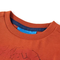 Kleding & Accessoires*vidaXL Kindershirt met lange mouwen 92 lichtroestkleurig Roestbruin