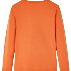 Kleding & Accessoires*vidaXL Kindershirt met lange mouwen 92 bruin Oranje