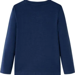Kleding & Accessoires*vidaXL Kindershirt met lange mouwen 104 gemêleerd Marineblauw
