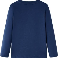 Kleding & Accessoires*vidaXL Kindershirt met lange mouwen 140 gemêleerd marineblauw
