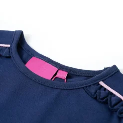 Kleding & Accessoires*vidaXL Kindershirt met lange mouwen 104 Marineblauw