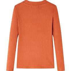 Kleding & Accessoires*vidaXL Kindershirt met lange mouwen 92 bruin Oranje