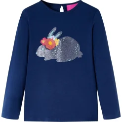 Kindershirt met lange mouwen 104 marine>vidaXL Best
