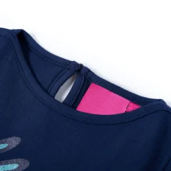 Kindershirt met lange mouwen 104 marine><noscript><img width=