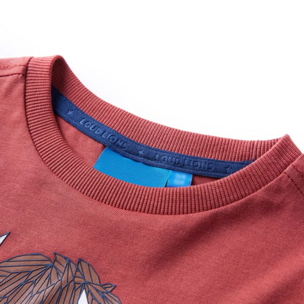 Kindershirt met lange mouwen 116 bruin>vidaXL Best