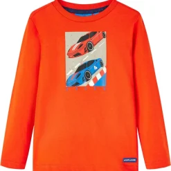 Kleding & Accessoires*vidaXL Kindershirt met lange mouwen 104 felroranje