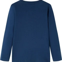 Kindershirt met lange mouwen 92 marineblauw>vidaXL Clearance