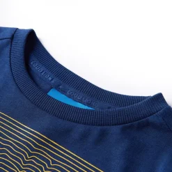 Kindershirt met lange mouwen 92 marineblauw><noscript><img width=