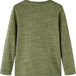 Kleding & Accessoires*vidaXL Kindershirt met lange mouwen 104 gemêleerd kleurig Kaki