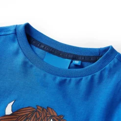 Kindershirt met lange mouwen 116 kobalt><noscript><img width=