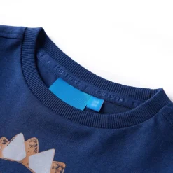 Kleding & Accessoires*vidaXL Kindershirt met lange mouwen 104 Marineblauw