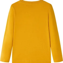 Kleding & Accessoires*vidaXL Kindershirt met lange mouwen 104 kleurig Oker