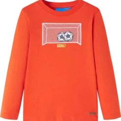 Kleding & Accessoires*vidaXL Kindershirt met lange mouwen 104 fel Oranje