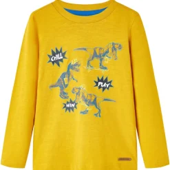 Kindershirt met lange mouwen 104 kleurig>vidaXL Outlet