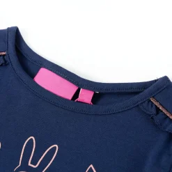 Kleding & Accessoires*vidaXL Kindershirt met lange mouwen 116 Marineblauw