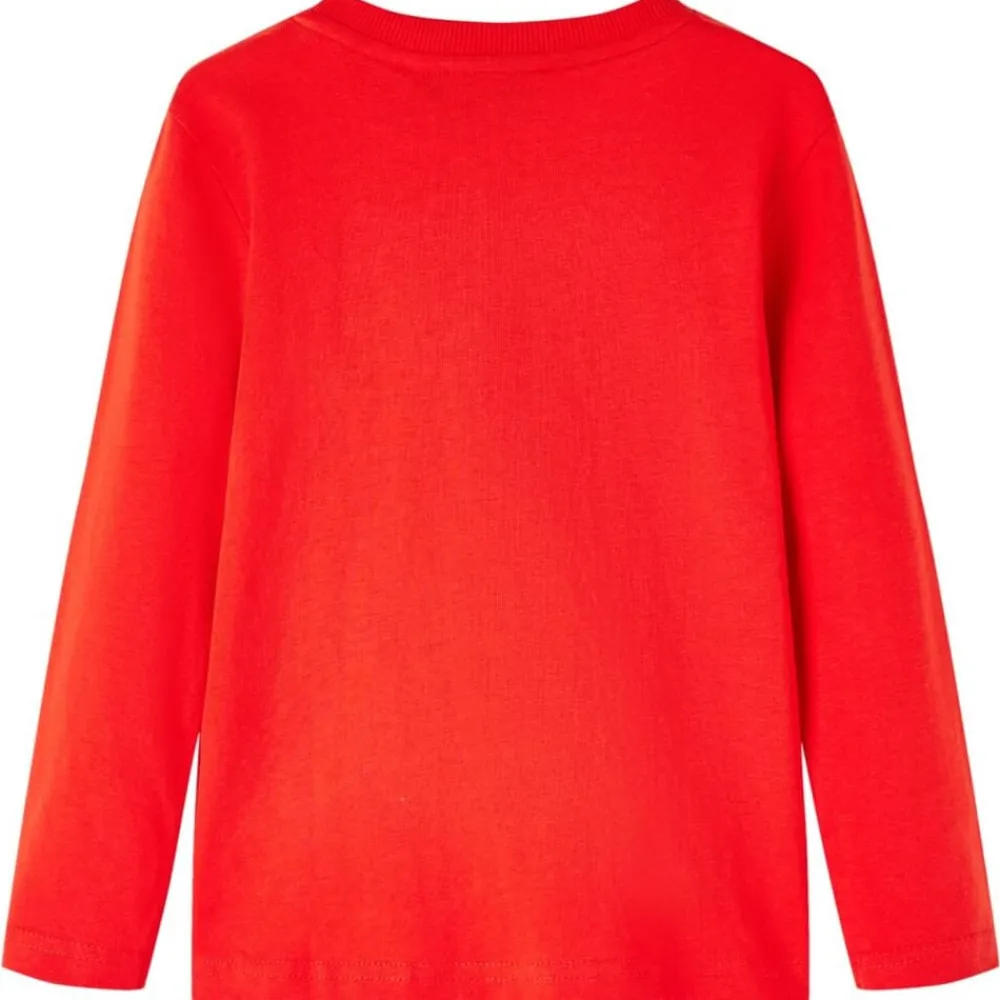 Kindershirt met lange mouwen 104 rood>vidaXL Discount