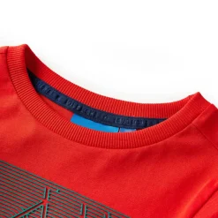 Kindershirt met lange mouwen 104 rood><noscript><img width=
