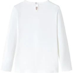 Kleding & Accessoires*vidaXL Kindershirt met lange mouwen 116 Ecru