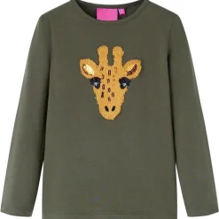Kindershirt met lange mouwen 104 kleurig>vidaXL Sale