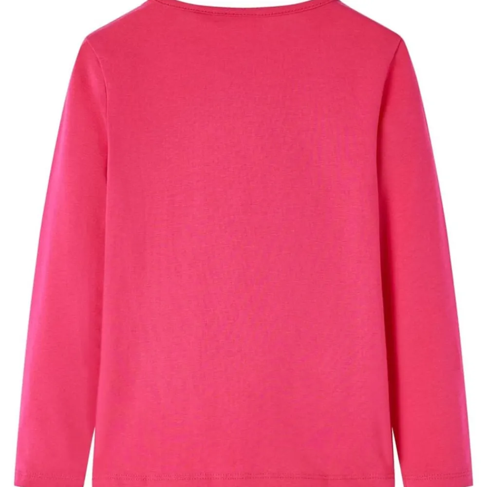 Kleding & Accessoires*vidaXL Kindershirt met lange mouwen 104 fel Roze