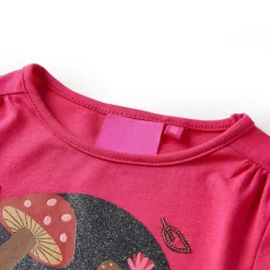 Kleding & Accessoires*vidaXL Kindershirt met lange mouwen 104 fel Roze