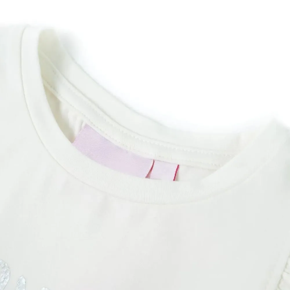 Kindershirt met mouwen met ruches 104>vidaXL Outlet