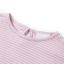Kindershirt met mouwen met ruches 104 lila><noscript><img width=