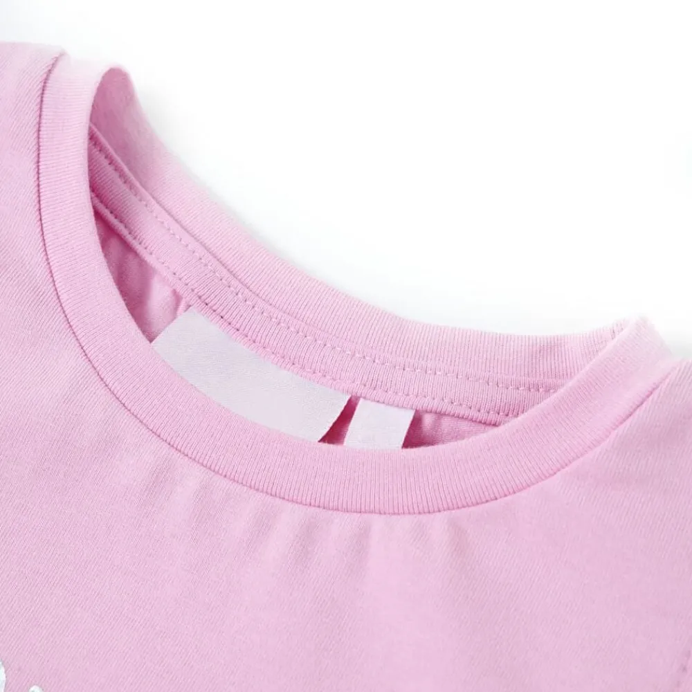 Kleding & Accessoires*vidaXL Kindershirt met ruches aan de mouwen 104 Lila